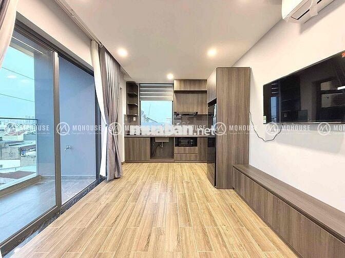 Căn Hộ chung cư 55m2 1PK 1PN ban công kế Flemington Lê Đại Hành,Âu Cơ