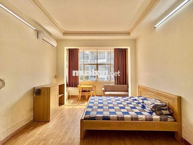 TRỐNG SẴN CĂN HỘ STUDIO RỘNG 30M2 BAN CÔNG FULL NT NGAY GIẢI PHÓNG