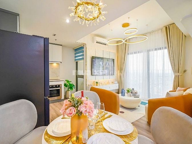 Căn hộ Masteri Thảo Điền bán gồm 2 phòng ngủ tầng cao view đẹp 64m2