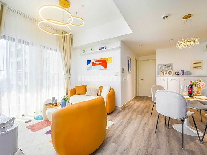 Căn hộ Masteri Thảo Điền bán gồm 2 phòng ngủ tầng cao view đẹp 64m2