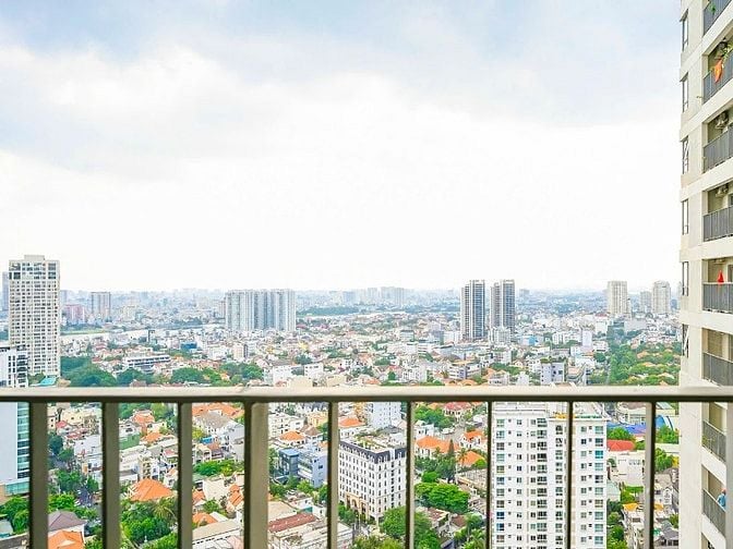 Căn hộ Masteri Thảo Điền bán gồm 2 phòng ngủ tầng cao view đẹp 64m2