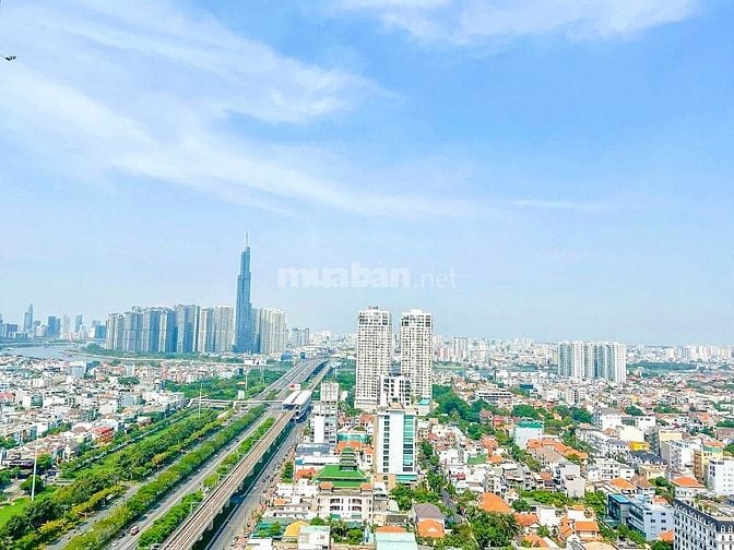 Căn hộ Masteri Thảo Điền bán gồm 2 phòng ngủ tầng cao view đẹp 64m2