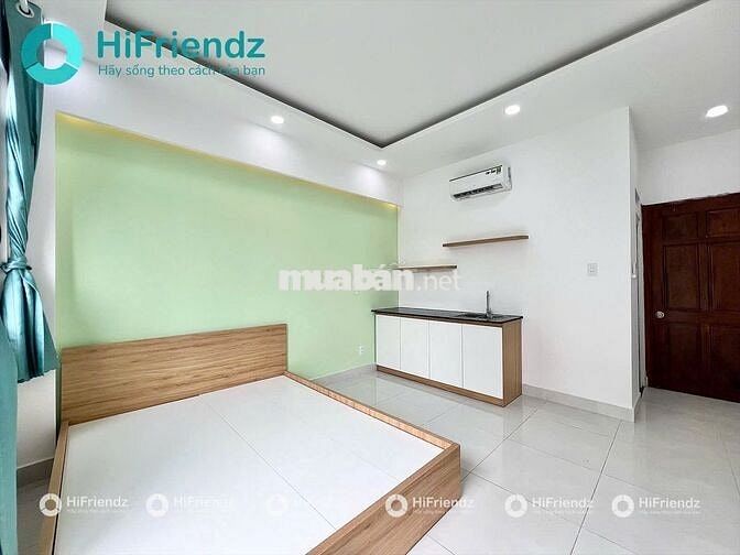 CHO THUÊ CHDV - STUDIO BAN CÔNG FULL NỘI THẤT MỚI XÂY Ở PHẠM VĂN CHIÊU