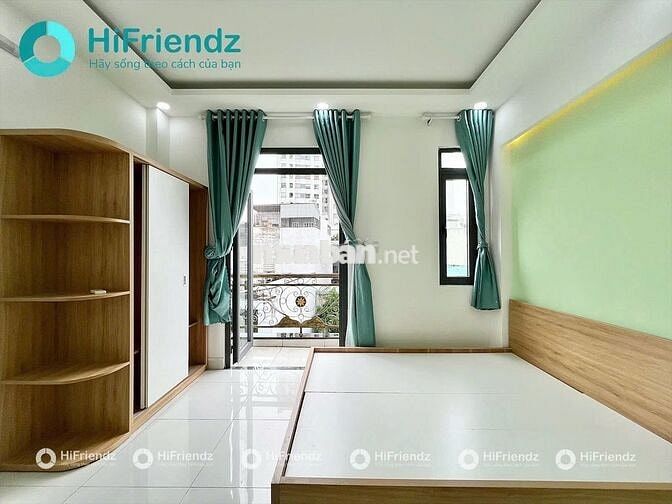 CHO THUÊ CHDV - STUDIO BAN CÔNG FULL NỘI THẤT MỚI XÂY Ở PHẠM VĂN CHIÊU