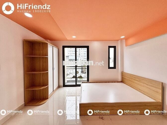 CHO THUÊ CHDV - STUDIO BAN CÔNG FULL NỘI THẤT MỚI XÂY Ở PHẠM VĂN CHIÊU