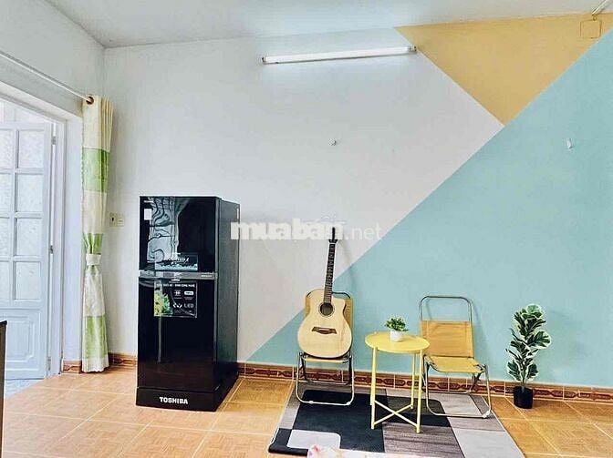 PHÒNG STUDIO FULL NỘI THẤT BAN CÔNG - KHU PHAN XÍCH LONG