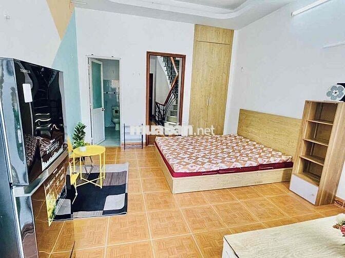 PHÒNG STUDIO FULL NỘI THẤT BAN CÔNG - KHU PHAN XÍCH LONG