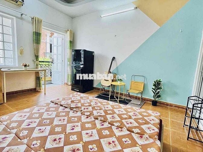 PHÒNG STUDIO FULL NỘI THẤT BAN CÔNG - KHU PHAN XÍCH LONG