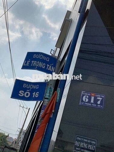 Chính chủ Bán đất hẻm xe tải đường Lê Trọng Tấn, P. BHH, nở hậu giá rẻ