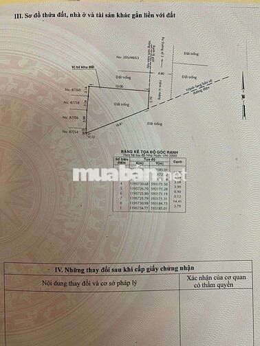 Chính chủ Bán đất hẻm xe tải đường Lê Trọng Tấn, P. BHH, nở hậu giá rẻ