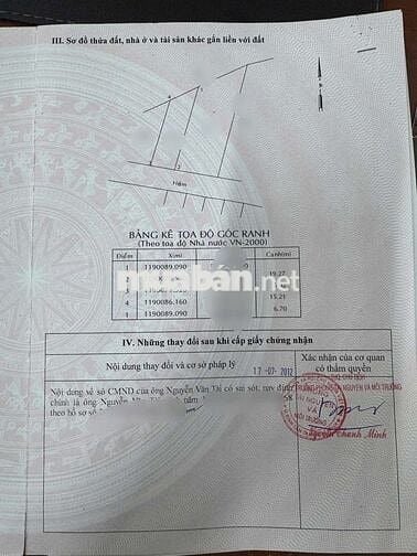 Nhà đường Lê Đình Cẩn 5x18= 90 m2 0.5lầu 5tỷ 500 hẻm 6m hướng Nam