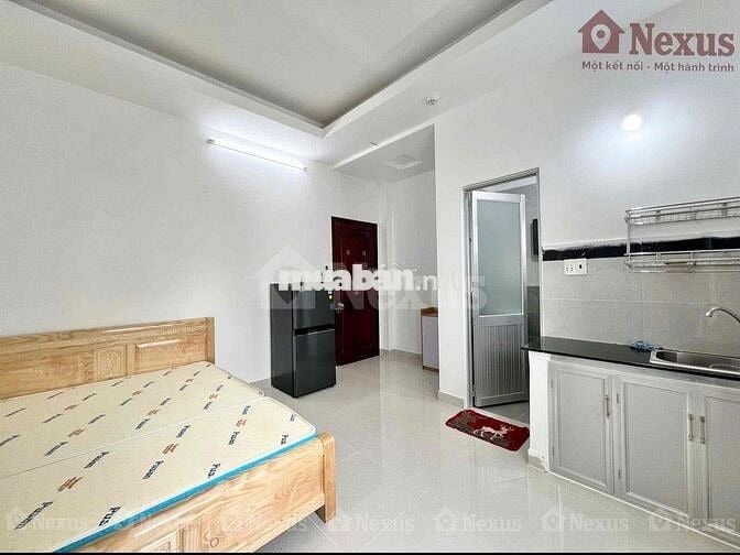 CHO THUÊ STUDIO CỬA SỔ LỚN, FULL NỘI THẤT GẦN CẦU NGUYỄN VĂN CỪ