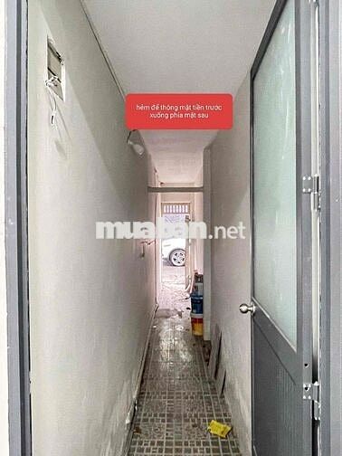 NHÀ MỚI 2 MẶT TIỀN DƯƠNG QUẢNG HÀM P5 GÒ VẤP NGANG 6M