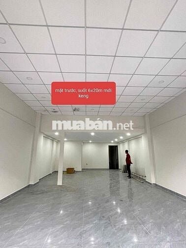 NHÀ MỚI 2 MẶT TIỀN DƯƠNG QUẢNG HÀM P5 GÒ VẤP NGANG 6M