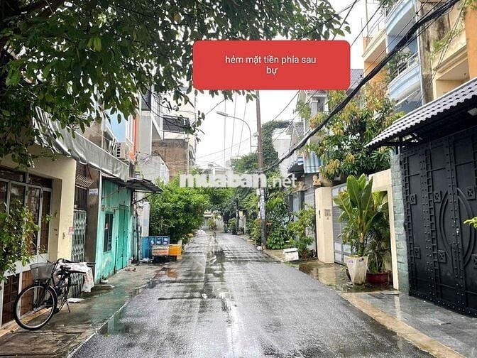 NHÀ MỚI 2 MẶT TIỀN DƯƠNG QUẢNG HÀM P5 GÒ VẤP NGANG 6M