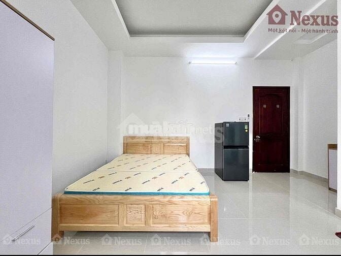 CHO THUÊ STUDIO CỬA SỔ LỚN, FULL NỘI THẤT GẦN CẦU NGUYỄN VĂN CỪ