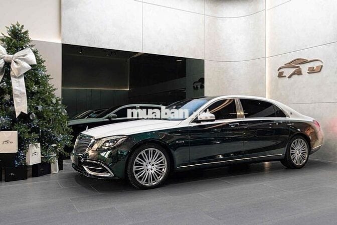 Mercedes Maybach S450 Model 2020 - Xanh/Kem