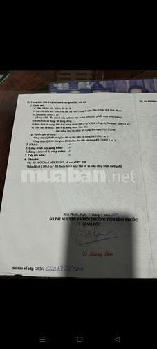 bình phước, dt 37.000. 400m thổ cư, mặt tiền bê tông 317m, 0942954902