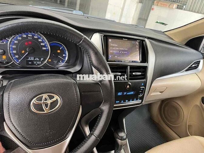 Toyota Vios 2018 1.5G - 72759 km