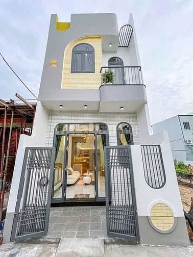 Chủ gửi nhà phố hiện đại 1t1l sổ riêng thổ cư 100%  P Tân Triều cách c