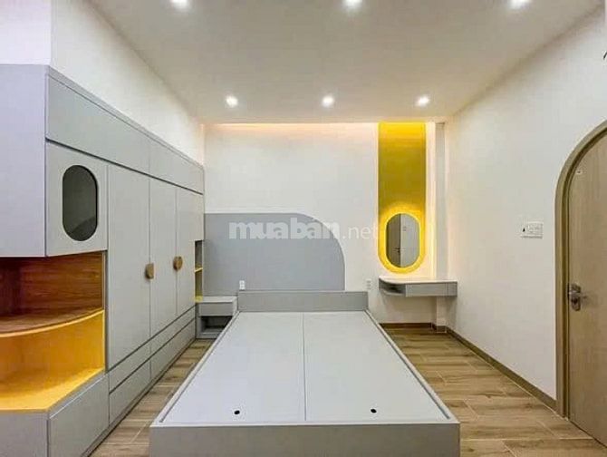 Chủ gửi nhà phố hiện đại 1t1l sổ riêng thổ cư 100%  P Tân Triều cách c