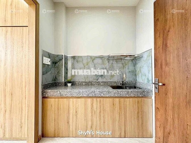 CHDV full nội thất tách bếp, cửa sổ cực thoáng, máy giặt riêng ngay CH