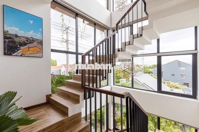 BÁN BIỆT THỰ HỒ BƠI CẨM HÀ HỘI AN DIỆN TÍCH MẶT TIỀN HƠN 11M