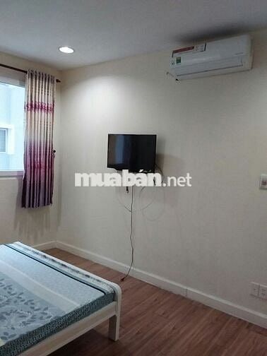 Chung cư  2PN- 90m2- 2WC đầy đủ nội thất, an ninh, không ngập nước, Q6