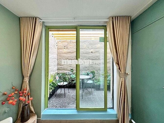 Căn hộ bancol sân vườn-30m2-Ánh sáng tự nhiên-ngay Trần Quang Diệu Q3