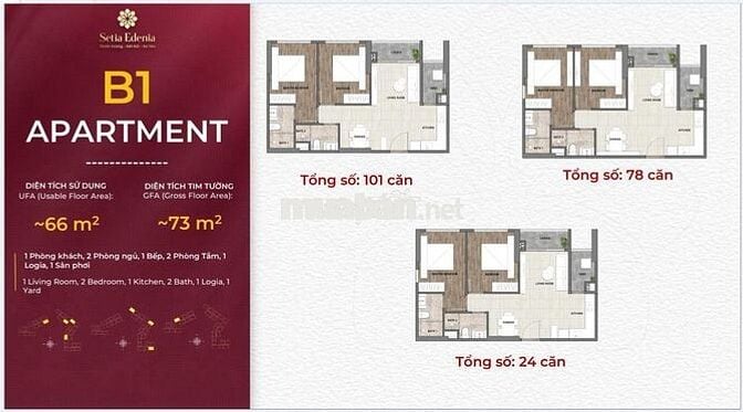 Setia Edenia - EcoXuân, Mua trực tiếp CĐT, giá chỉ 48tr/m2. CK đến 10%