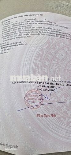 CHỦ KẸT NGÂN HÀNG BÁN NHANH LÔ ĐẤT CHỈ 900TR NGAY TT PHƯỚC HẢI