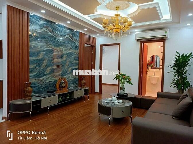 Vào luôn CH 100m2 3PN đủ đồ đẹp tại CT4 Mỹ Đình Sông Đà giá 14,5tr/th