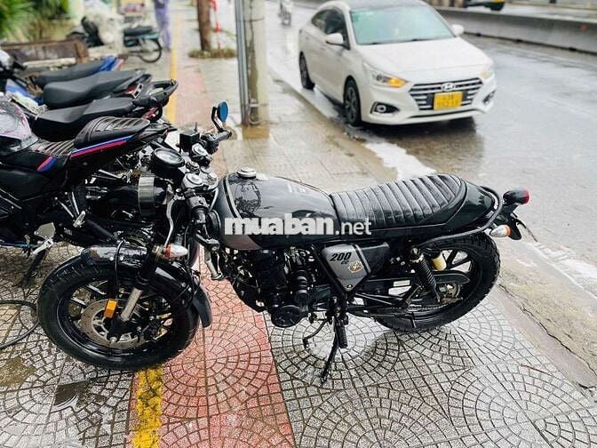 GPX Legend 200 Đen 200cc Cổ điển