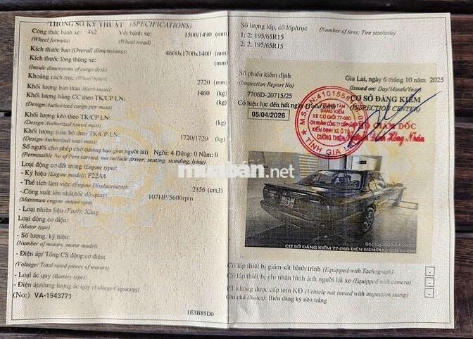 Bán Honda Acord xe nhập khẩu