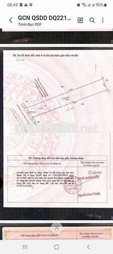 Bán đất mặt tiền dt749A phường long nguyên tphcm