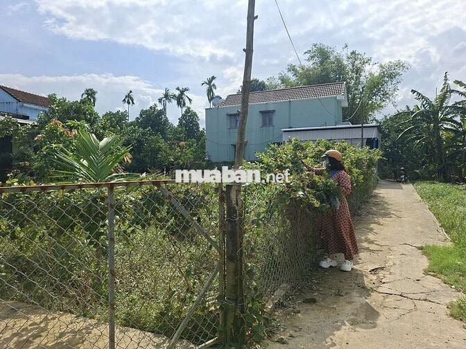 Bán lô đất kiệt đường âu . Nam Phước.tp đn