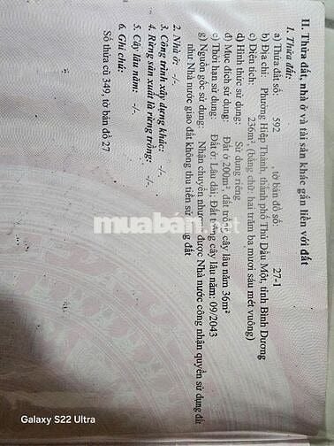 Bán đất có sẳn kho xưởng xây 8x30 ODT 200m2 Hiệp Thành 3,TDM