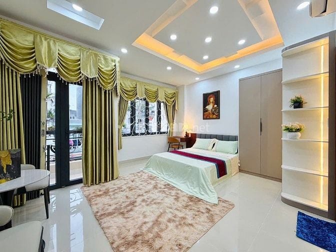 Nhà 5 tầng 5X21m HXH thông gần Emart tặng lại hết nội thất mới, 12.9T