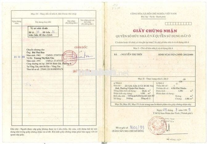 Bán căn hộ, tầng 2, chung cư 43 Hồ Văn Huê, Phường Đức Nhuận, TPHCM