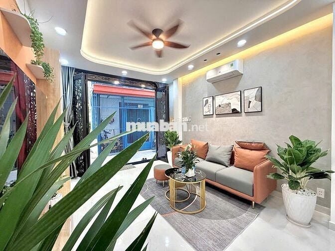 BÁN NHÀ HUỲNH VĂN BÁNH P.13 PHÚ NHUẬN 3 TẦNG FULL NT 33M2 - 6,85T TL