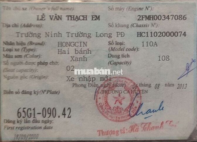 Honda Wave nhỏ 2000 Xám