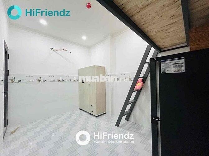 CHO THUÊ PHÒNG FULL NỘI THẤT - GÁC CAO- FREE XE - NGAY NGÃ TƯ BỐN XÃ