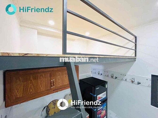 CHO THUÊ PHÒNG FULL NỘI THẤT - GÁC CAO- FREE XE - NGAY NGÃ TƯ BỐN XÃ