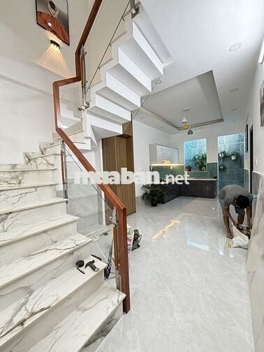 BÁN NHÀ ĐƯỜNG SỐ 19 P. BHHA BÌNH TÂN 76M2 NỞ HẬU 6.2M 4PN HXH 6.35T TL