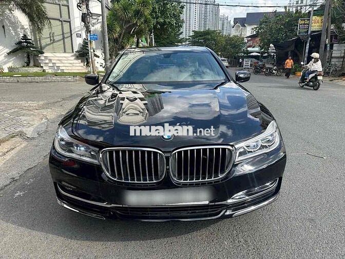 BMW 730Li 2016 Đen/Kem 65.000 km