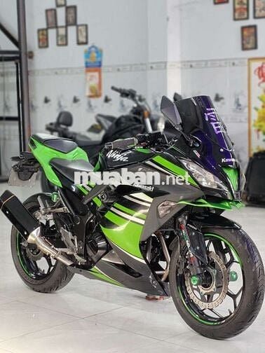 Ninja 300 đk 2017 odo 22k xe đẹp máy zin bao ký