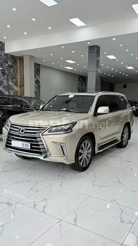 Bán Lexus LX570 sản xuất 2016, màu vàng cát cực đẹp.