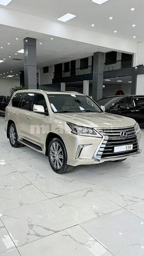 Bán Lexus LX570 sản xuất 2016, màu vàng cát cực đẹp.