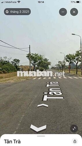 bán lô đất 2 mặt tiền tân trà và huỳnh thị một