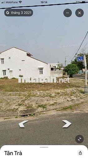 bán lô đất 2 mặt tiền tân trà và huỳnh thị một